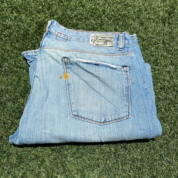 VTG 00’s / Y2K Volcom Stone Washed Denim Jeans - Picture 1 of 7